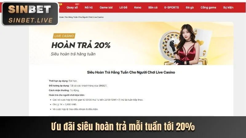 Khuyến mãi nạp tiền hàng ngày cho người chơi casino